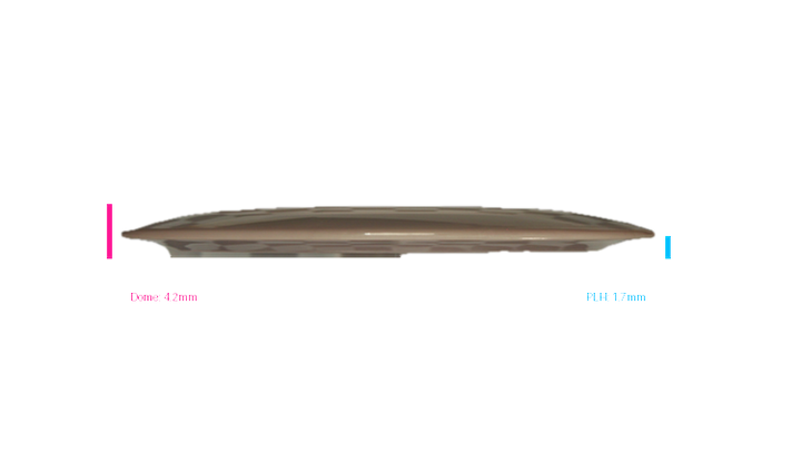 Pie Pan Discs Baker's Blend Uncle Distance Driver Profile View