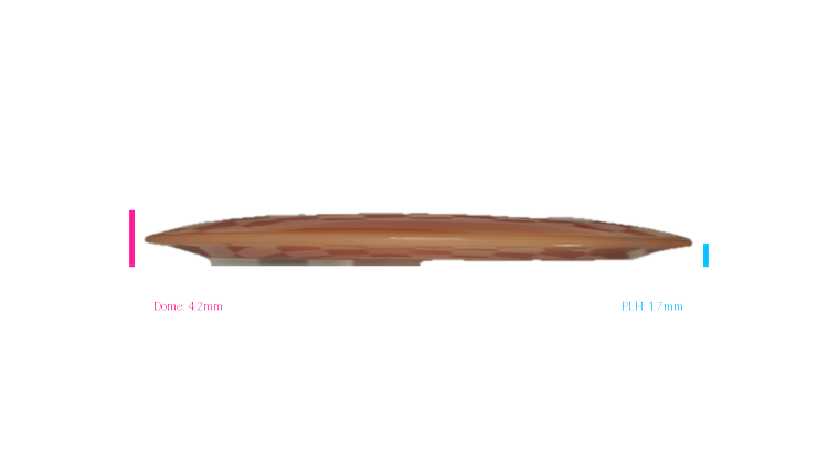 Pie Pan Discs Baker's Blend Uncle Distance Driver Profile View
