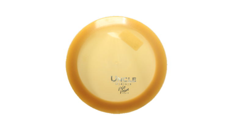 Pie Pan Discs Baker's Blend Uncle Distance Driver Front View