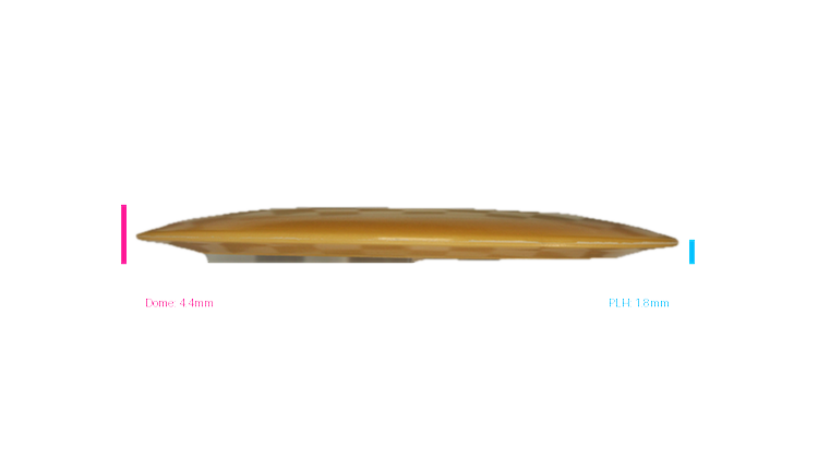 Pie Pan Discs Baker's Blend Uncle Distance Driver Profile View