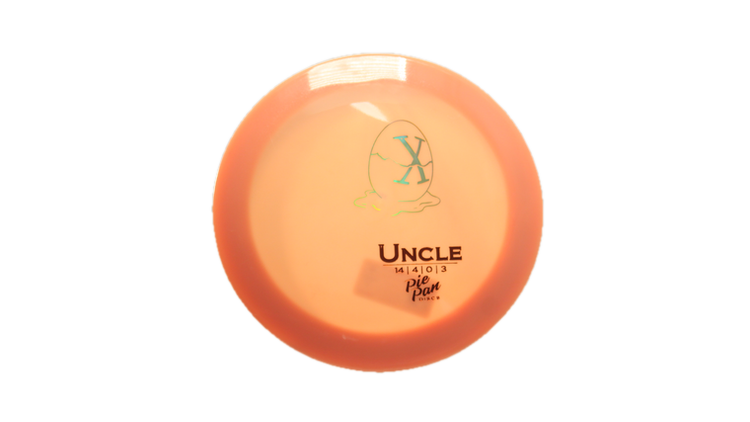 Pie Pan Discs Eggs-Out Baker's Blend Uncle Distance Driver Front View