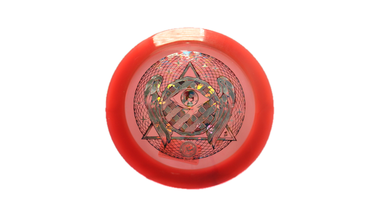 Pie Pan Discs All Seeing π Eye Baker's Blend Uncle Distance Driver Front View
