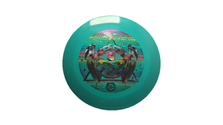 Pie Pan Discs All Seeing π Eye Baker's Blend Uncle Distance Driver Front View
