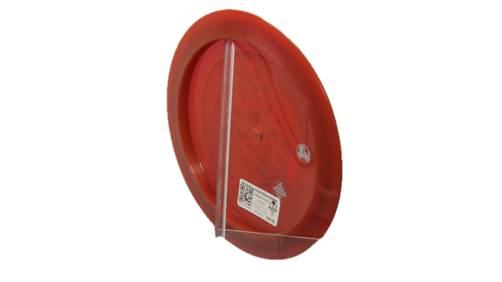 Pie Pan Discs All Seeing π Eye Cherry Spire Distance Driver Back View