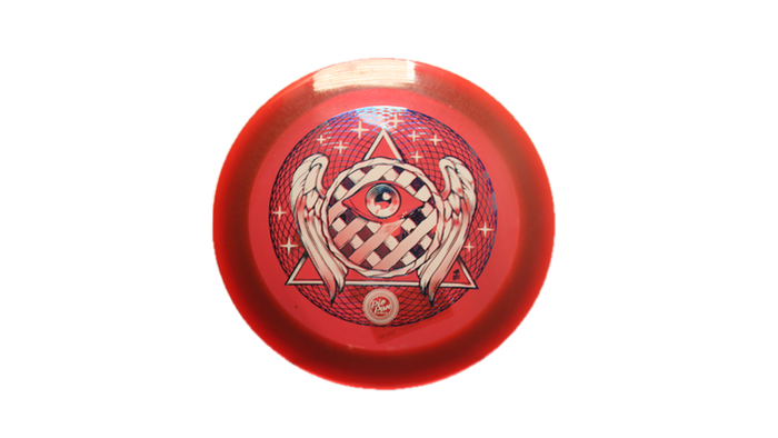 Pie Pan Discs All Seeing π Eye Cherry Spire Distance Driver