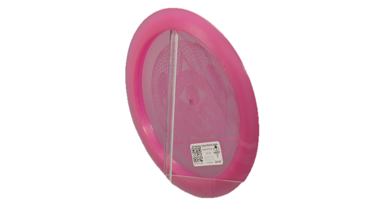 Pie Pan Discs All Seeing π Eye Cherry Spire Distance Driver Back View