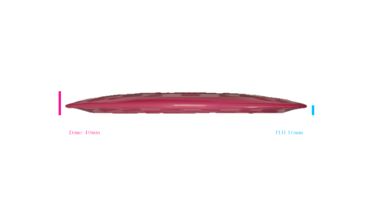 Pie Pan Discs All Seeing π Eye Cherry Spire Distance Driver Profile View
