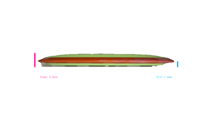 Axiom DFX Medusa 2-Foil Neutron Insanity Fairway Driver Profile View