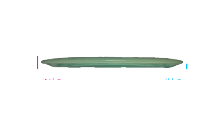 Innova 2026 Nate Sexton Tour Series Proto Color Glow Champion Firebird Fairway Driver Profile View