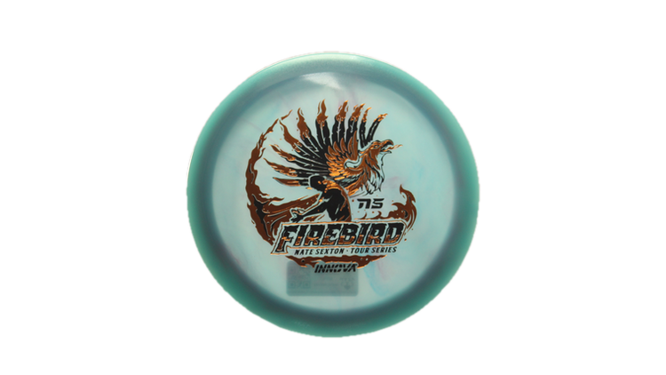 Innova 2026 Nate Sexton Tour Series Proto Color Glow Champion Firebird Fairway Driver Front View