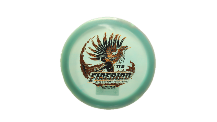 Innova 2026 Nate Sexton Tour Series Proto Color Glow Champion Firebird Fairway Driver Front View