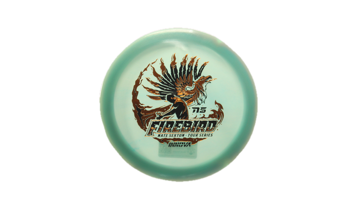 Innova 2026 Nate Sexton Tour Series Proto Color Glow Champion Firebird Fairway Driver Front View