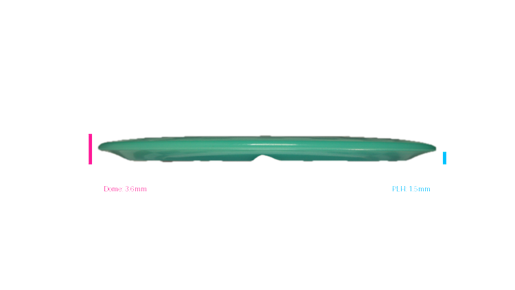 Innova 2026 Nate Sexton Tour Series Proto Color Glow Champion Firebird Fairway Driver Profile View