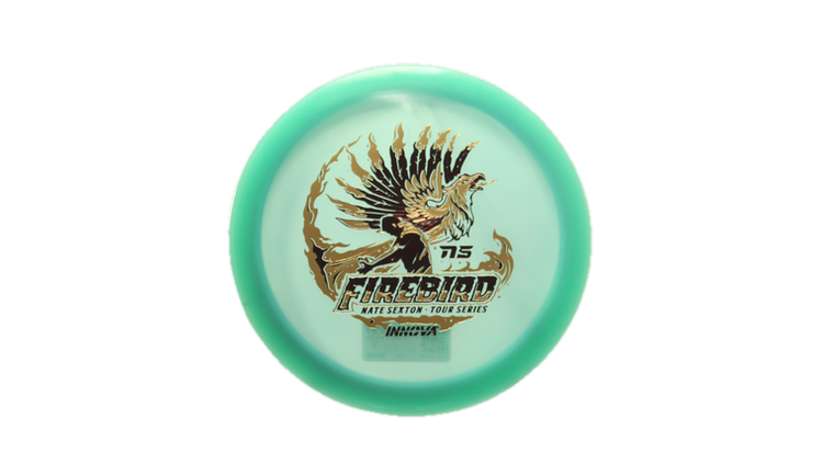 Innova 2026 Nate Sexton Tour Series Proto Color Glow Champion Firebird Fairway Driver Front View