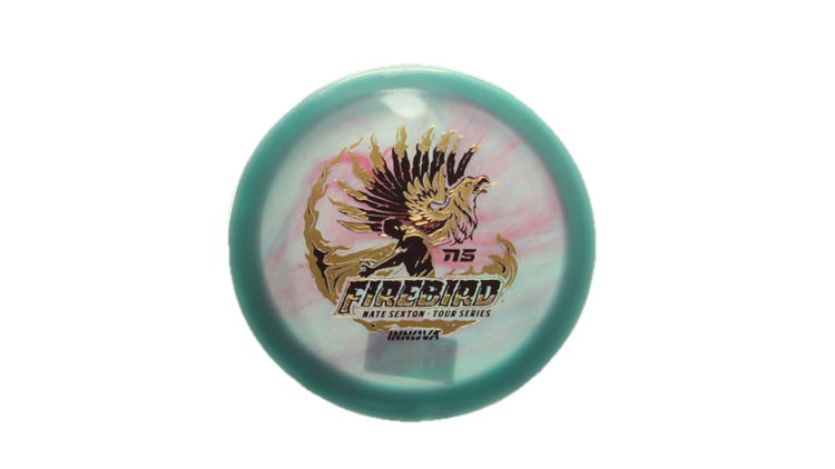 Innova 2026 Nate Sexton Tour Series Proto Color Glow Champion Firebird Fairway Driver Front View