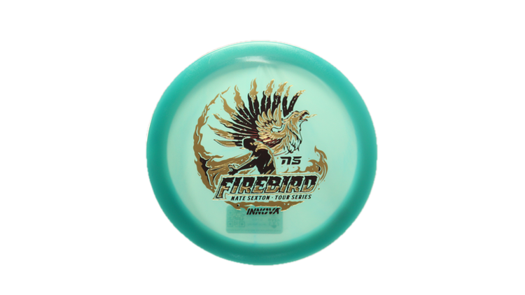 Innova 2026 Nate Sexton Tour Series Proto Color Glow Champion Firebird Fairway Driver Front View