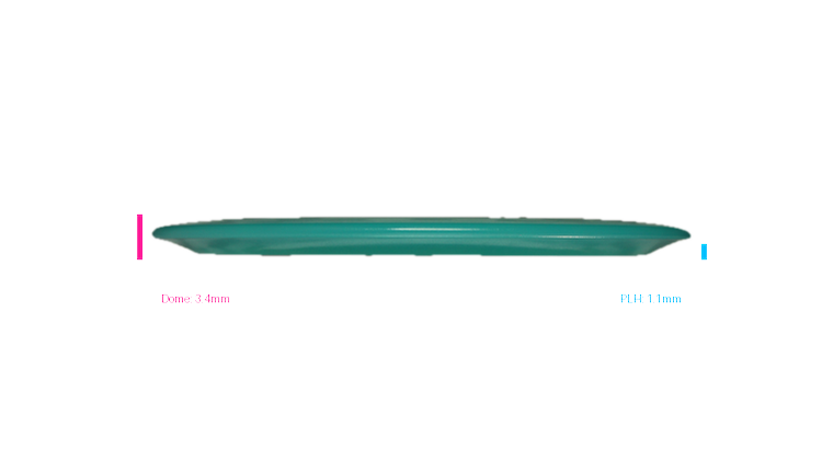 Innova 2026 Nate Sexton Tour Series Proto Color Glow Champion Firebird Fairway Driver Profile View