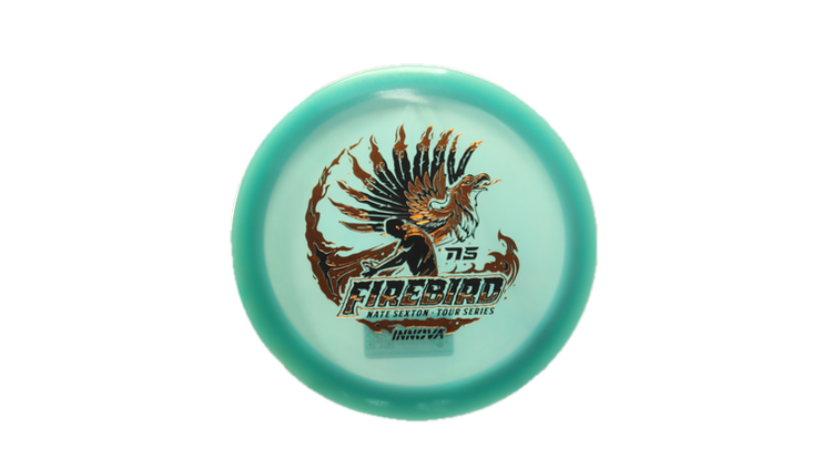 Innova 2026 Nate Sexton Tour Series Proto Color Glow Champion Firebird Fairway Driver Front View