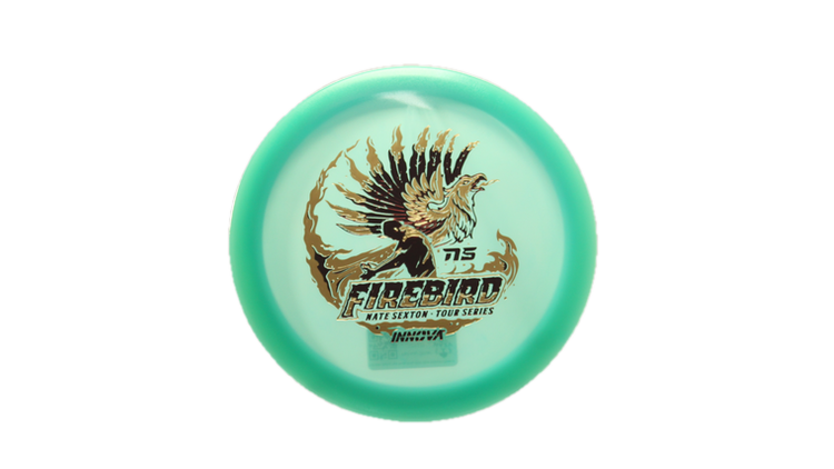 Innova 2026 Nate Sexton Tour Series Proto Color Glow Champion Firebird Fairway Driver Front View