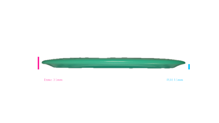 Innova 2026 Nate Sexton Tour Series Proto Color Glow Champion Firebird Fairway Driver Profile View