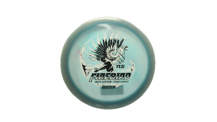 Innova 2026 Nate Sexton Tour Series Proto Color Glow Champion Firebird Fairway Driver Front View