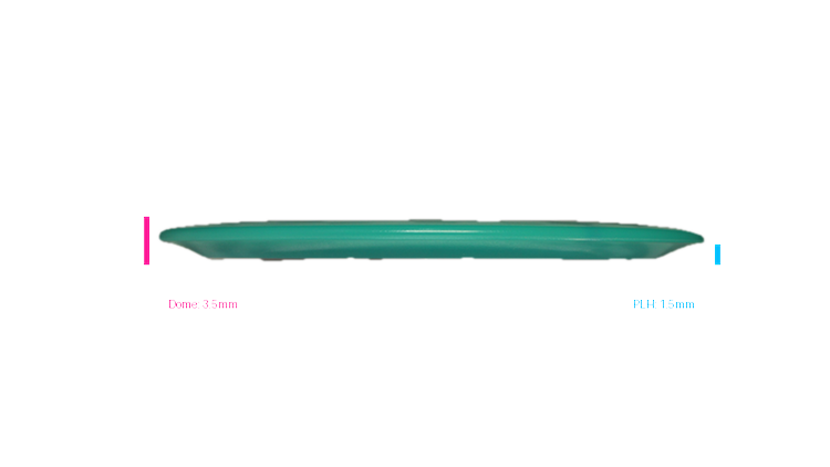 Innova 2026 Nate Sexton Tour Series Proto Color Glow Champion Firebird Fairway Driver Profile View