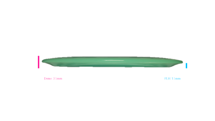 Innova 2026 Nate Sexton Tour Series Proto Color Glow Champion Firebird Fairway Driver Profile View