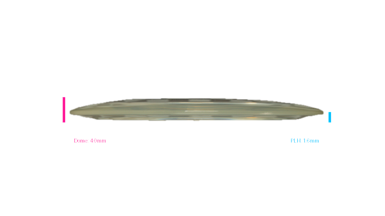 Latitude 64 2026 Kristin Latt Team Series Royal Clear Grace Distance Driver Profile View