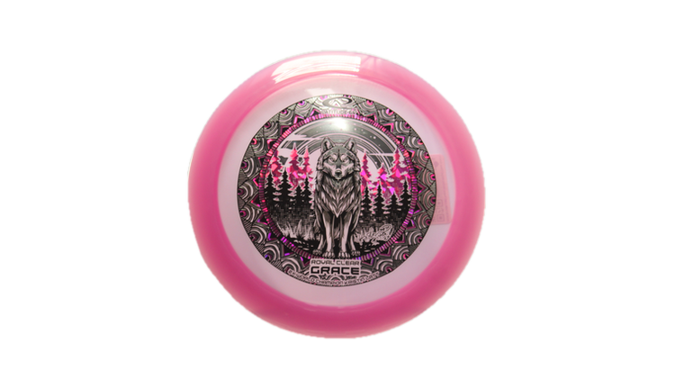 Latitude 64 2026 Kristin Latt Team Series Royal Clear Grace Distance Driver Front View