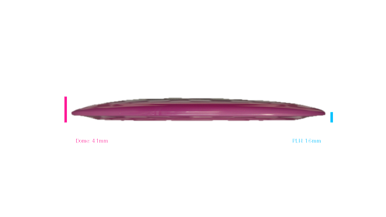 Latitude 64 2026 Kristin Latt Team Series Royal Clear Grace Distance Driver Profile View