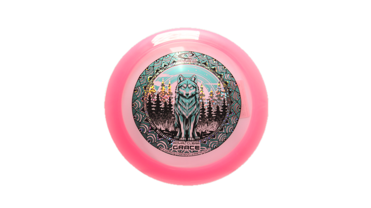 Latitude 64 2026 Kristin Latt Team Series Royal Clear Grace Distance Driver Front View
