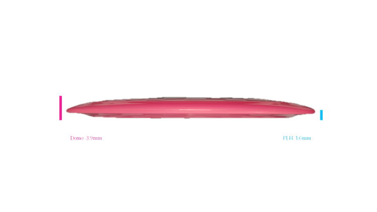 Latitude 64 2026 Kristin Latt Team Series Royal Clear Grace Distance Driver Profile View