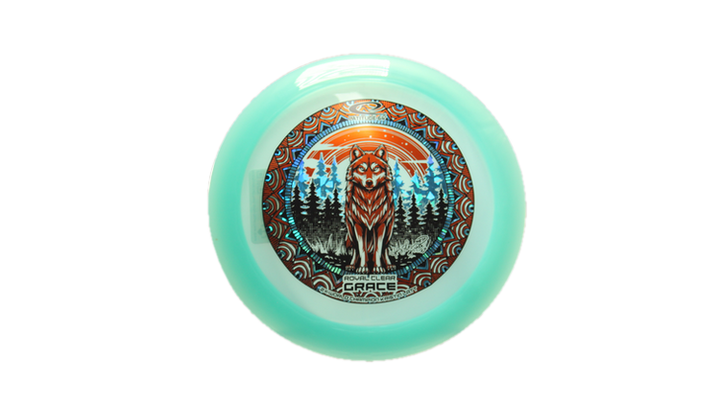 Latitude 64 2026 Kristin Latt Team Series Royal Clear Grace Distance Driver Front View