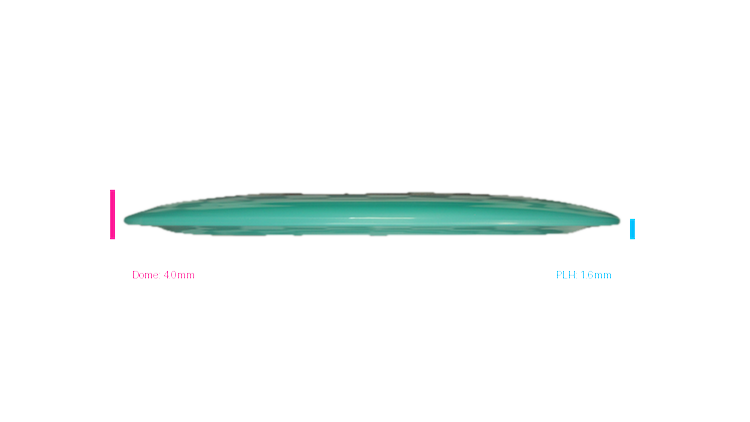 Latitude 64 2026 Kristin Latt Team Series Royal Clear Grace Distance Driver Profile View