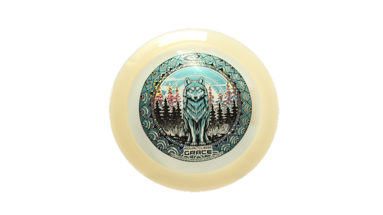 Latitude 64 2026 Kristin Latt Team Series Royal Clear Grace Distance Driver Front View