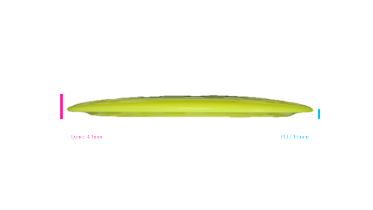 Latitude 64 2026 Kristin Latt Team Series Royal Clear Grace Distance Driver Profile View
