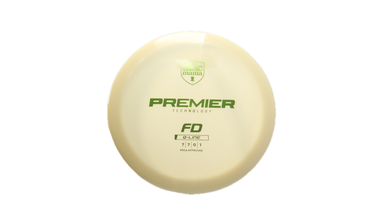 Discmania Premier Q-Line FD Fairway Driver Front View