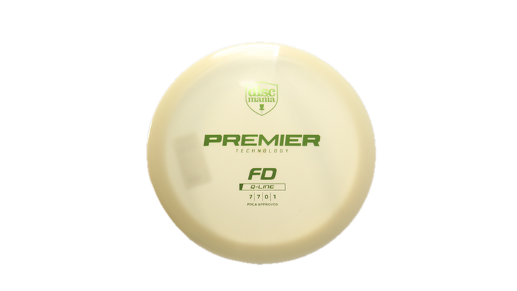 Discmania Premier Q-Line FD Fairway Driver Front View