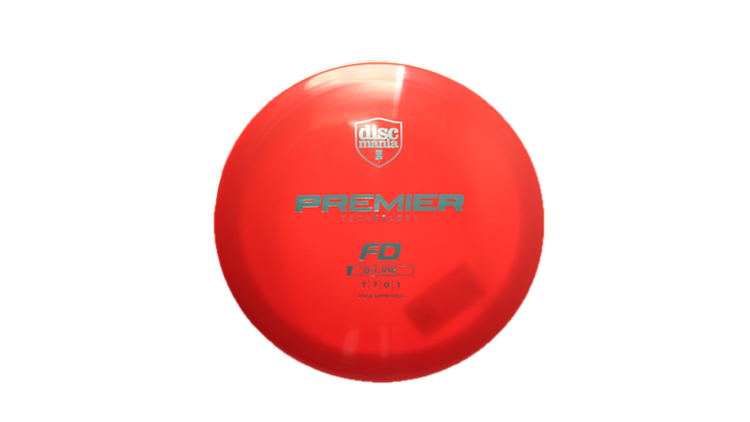 Discmania Premier Q-Line FD Fairway Driver Front View