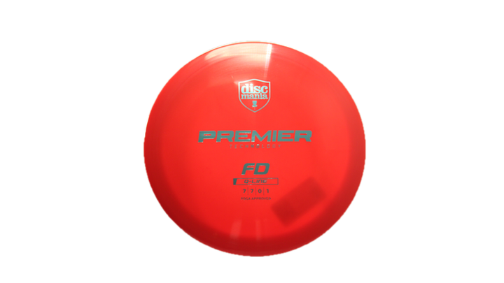 Discmania Premier Q-Line FD Fairway Driver Front View