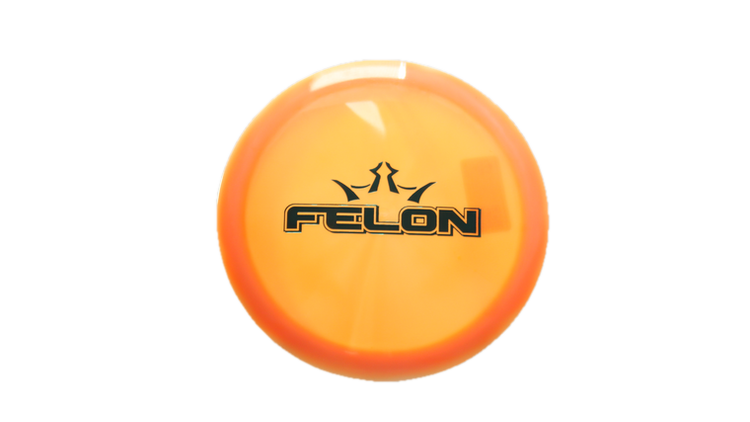 Dynamic Discs 2026 April Fools Felon Stamped Lucid Moonshine Orbit Vandal Fairway Driver Front View