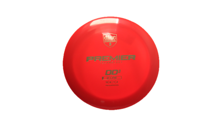 Discmania Premier Q-Line DD3 Distance Driver Front View