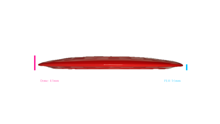 Discmania Premier Q-Line DD3 Distance Driver Profile View