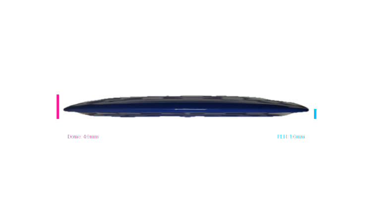Discmania Premier Q-Line DD3 Distance Driver Profile View