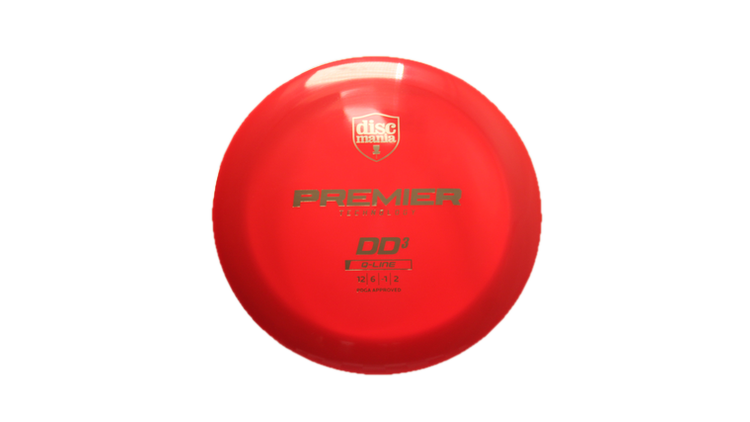 Discmania Premier Q-Line DD3 Distance Driver Front View