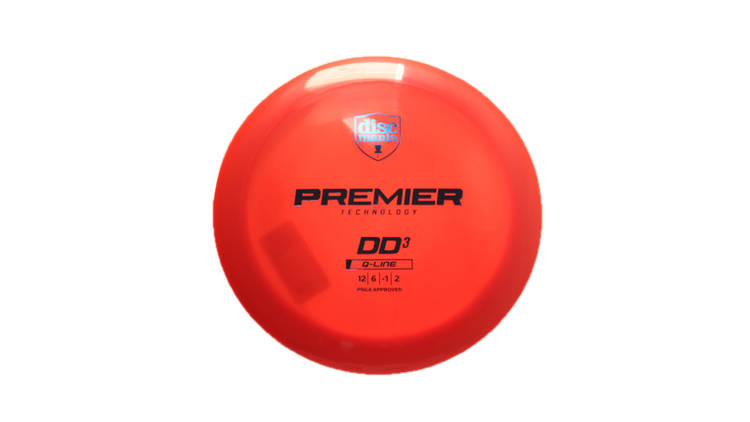 Discmania Premier Q-Line DD3 Distance Driver Front View