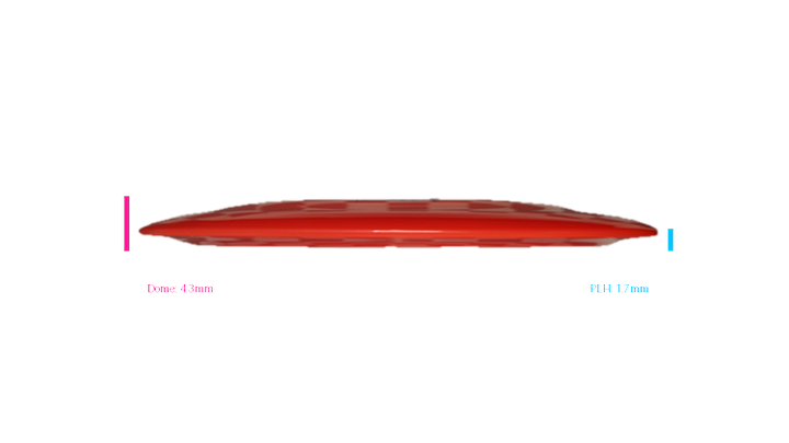 Discmania Premier Q-Line DD3 Distance Driver Profile View