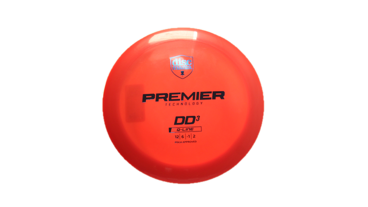 Discmania Premier Q-Line DD3 Distance Driver Front View