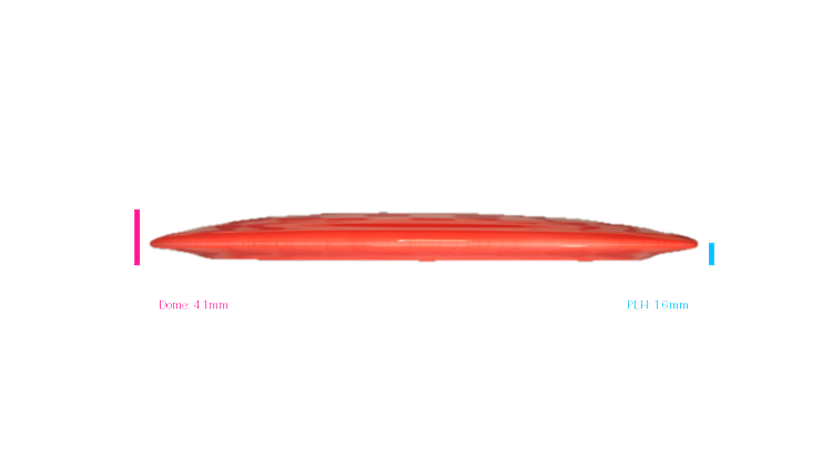 Discraft Prototype Paul McBeth Ares Distance Driver Profile View