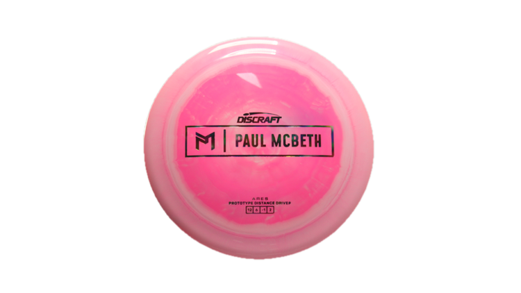 Discraft Prototype Paul McBeth Ares Distance Driver Front View